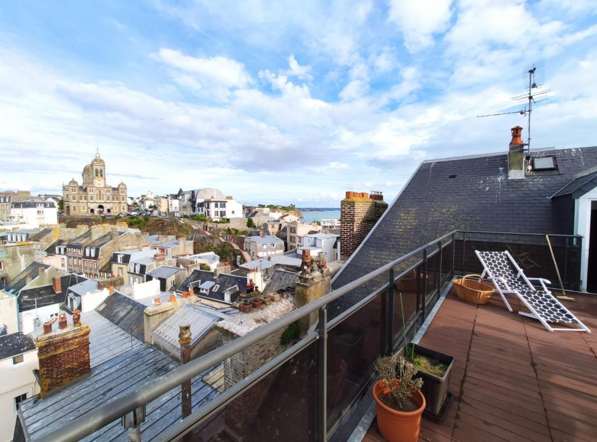Le Balcon Des Vents Apartment Granville Exterior foto