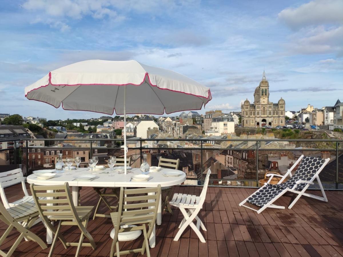 Le Balcon Des Vents Apartment Granville Exterior foto